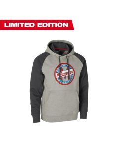 MLWHOOD1924GL image(1) - Milwaukee Tool Limited Edition 100th Anniversary: 1924 Work Hoodie Gray Large