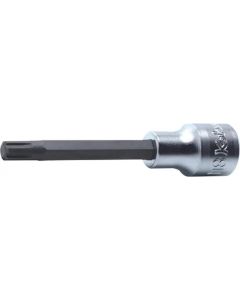 KKN4027-100-M16 image(0) - Ko-ken USA 4027.100-M16 1/2 Square Drive Bit Socket Ribe-CV M16 Length 100 mm