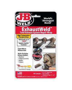 JBW38572 image(0) - J B Weld J-B Weld 38572 ExhaustWeld 2x72 inch Exhaust Repair Wrap