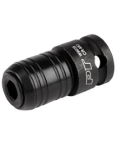 WLMW9028 image(0) - Wilmar Corp. / Performance Tool 1/2" Drive to 1/4" Hex Impact Adapter