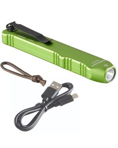 STL88821 image(0) - Streamlight Wedge - Includes USB-C Cord, Lanyard - Box - Lime