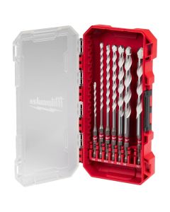 MLW48-20-8899 image(0) - Milwaukee Tool 7 PC SHOCKWAVE Impact Duty Carbide Multi-Material Drill Bit Set