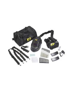 FPW0700002400 image(0) - Firepower ESAB Freezone Savage A40 PAPR Welding Helmet with Grind Mode and Filter/Blower System