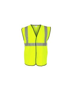 SAS690-1210 image(0) - SAS Safety Class-2 Type R Hi-Viz Yellow Safety Vest, XL