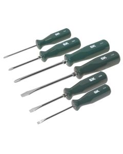 S K Hand Tools SURE-GRIP 6PC AUTOMOTIVE SCREWDRIVER SET