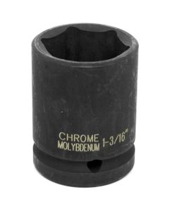 WLMM740-38 image(0) - Wilmar Corp. / Performance Tool 3/4" Drive 1-3/16" 6pt Impact Socket