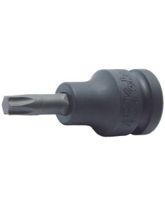 KKN14025-60-T55 image(0) - Ko-ken USA 14025.60-T55 1/2 Sq. Dr. Bit Socket TORX T55 Length 60mm