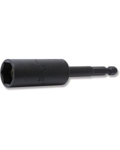 KKN115G-100-14 image(0) - Ko-ken USA 115G.100-14 1/4 Hex Drive Nut Setter 14 mm 6 Point Length 100 mm Slide Magnet