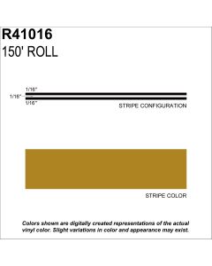 SHR41016 image(0) - SHARPLINE CONVERTING INC MS, 3/16" X 150'; Gold Metallic