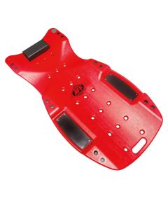 INT3909 image(0) - American Forge & Foundry Mechanic's Creeper - SUPER DUTY XL - High Density Polyethylene - 47" - 6 Wheel - 440 Lbs. Capacity