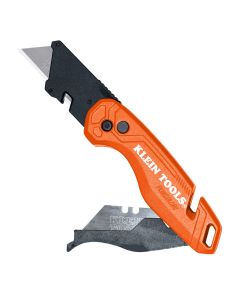Klein Tools FLICKBLADE&trade; 2-in-1 Utility Knife / Scraper with Blade Storage