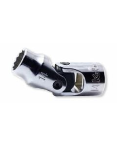 KKN4445A-11-16 image(0) - Ko-ken USA 4445A-11/16 1/2 Square Drive Universal Socket 11/16 12 Point Length 69 mm