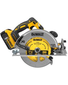 DWTDCS570P1 image(0) - DeWalt 20V MAX* XR Brushless Cordless 7-1/4 in. Circular Saw Kit