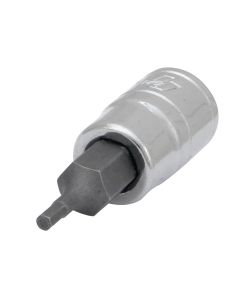 WLMW36902 image(0) - Wilmar Corp. / Performance Tool 1/4" Drive 2mm Hex Bit Socket