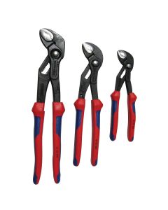KNP3X8702 image(1) - KNIPEX 3PC COBRA CUSHION GRIP PLIER SET