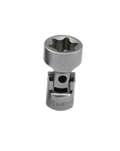 VIMUJETS416 image(0) - VIM Tools E16 TORX STUBBY UNIVERSAL JOINT  SOCKET - 1/4'' DR.