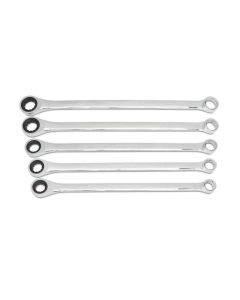 KDT85987 image(0) - GEARWRENCH 5 Piece 72-Tooth 12 Point XL GearBox Double Box Ratcheting Metric Wrench Add-On Set