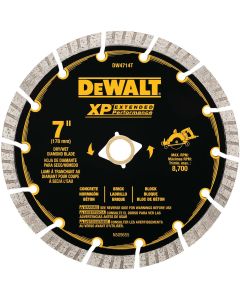 DWTDW4714T image(0) - DEWALT XP 7" All-Purpose Segmented Diamond Blades