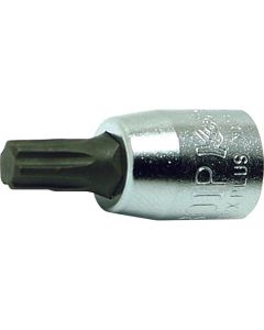 KKN2025-28-10IP image(0) - Ko-ken USA 2025.28-10IP 1/4 Square Drive TORXplus 10IP Bit Socket - Length 28 mm