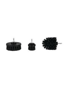 TIT85163 image(1) - Titan 3 pc. Drill Brush Set