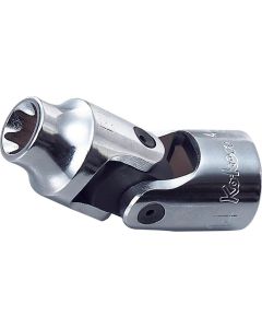 KKN4440T-E12 image(0) - Ko-ken USA 4440T-E12 1/2 Square Drive Universal TORX E12 Socket - Length 63 mm