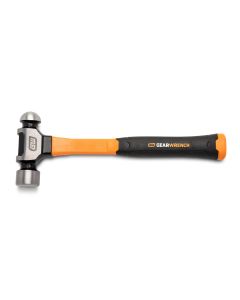 KDTGWHFGBP32 image(0) - GEARWRENCH 32 oz. Ball Pein Hammer with Fiberglass Handle