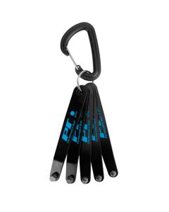 WLMW86109 image(0) - Wilmar Corp. / Performance Tool 5 Piece Low Profile Metric Hex Key Set