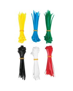 WLMW2943 image(0) - Wilmar Corp. / Performance Tool 300 Piece Cable Tie Assortment