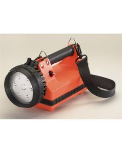 STL45811 image(0) - Streamlight E-Flood FireBox Standard System - 120V/100V AC/12V DC - Includes Shoulder Strap & Mounting Rack - Orange