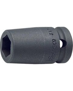 KKN12465M-10 image(0) - Ko-ken USA 12465M-10 1/4 Square Drive Socket 10 mm Pathfinder Length 23 mm