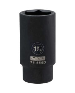 DWTDWMT74656OSP image(0) - DEWALT Dwmt 6Pt 1/2In Dr Dp Im Skt 1-1/16In Sae
