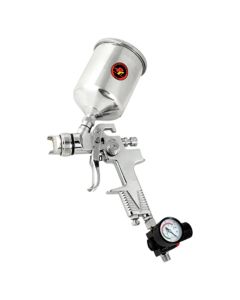 WLMM708 image(0) - Wilmar Corp. / Performance Tool HVLP Gravity Feed Spray Gun 1.3 mm