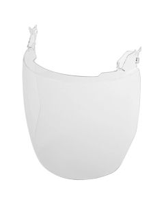 MLW48-73-1445 image(0) - Milwaukee Tool 10pk Clear Face Shield Replacement Lenses (No-brim Helmet Only Mount)