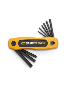 KDT83508 image(1) - GearWrench 8 Piece Torx Folding Hex Key Set