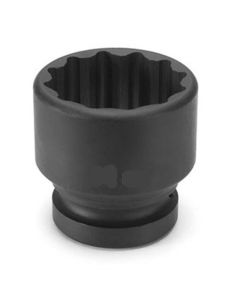GRE41100M image(0) - Grey Pneumatic 1" Drive x 100mm Standard - 12 Point Socket