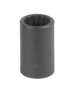 GRE1132R image(0) - Grey Pneumatic 3/8" Drive x 1" 12 Point Standard Socket