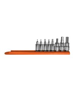 8 PC METRIC HEX SOCKET BIT SET