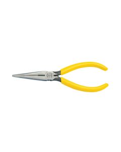 KLED203-7C image(0) - Klein Tools Pliers, Needle Nose Side-Cutters with Spring, 7-Inch
