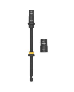 DWTDWADENDEXT-2 image(0) - DEWALT �&rdquo; & 5/16 Socket, 3/8 & 7/16 Socket, 6&rdquo; Extension