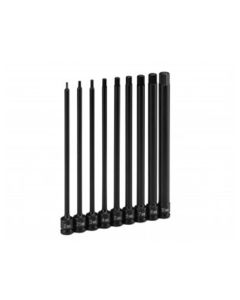 Grey Pneumatic 1/4" Dr. 7 Pc.  6" Length Metric Hex Driver Set