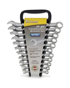 TIT17328 image(1) - TITAN 11PC METRIC COMBO WRENCH SET