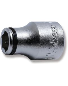 KKN3450M-8 image(0) - Ko-ken USA 3/8 Sq. Dr. Socket 8mm Nut Grip Length 26mm