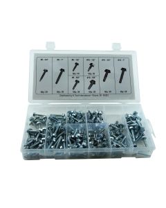 KTI00085 image(0) - K Tool International Hex Head Washer Drill Assortment - 200 Pieces