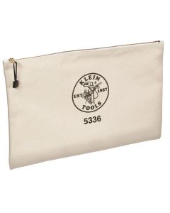 KLE5336 image(0) - Klein Tools Zipper Bag, Contractor's Portfolio, Canvas