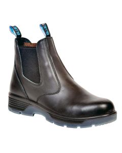 BTGBTCST11.5 image(0) - Blue Tongue Blk 6" Slip-On Comp Toe Safety Boot, 11.5