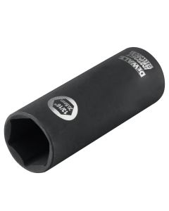 DWTDW22912 image(0) - DEWALT 13/16-Inch Impact Ready Deep Socket For 1/2-Inch Drive