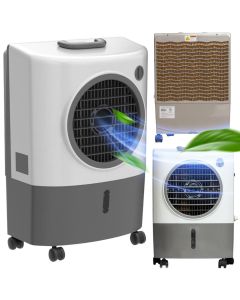 HESMC18M image(0) - Hessaire MC18M 1,300 CFM 2-Speed Portable Evaporative Cooler (Swamp Cooler) for 500 sq. ft.