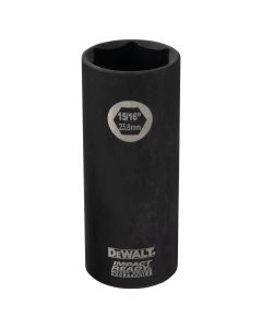 DWTDW22932 image(0) - DEWALT 15/16-Inch Impact Ready Deep Socket For 1/2-Inch Drive