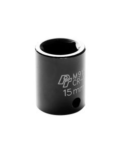 WLMM915 image(0) - Wilmar Corp. / Performance Tool 3/8" Drive 15mm 6pt Impact Socket