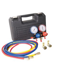 FJC6760SPC60 image(1) - FJC MANIFOLD GAUGE SET WITH CASE